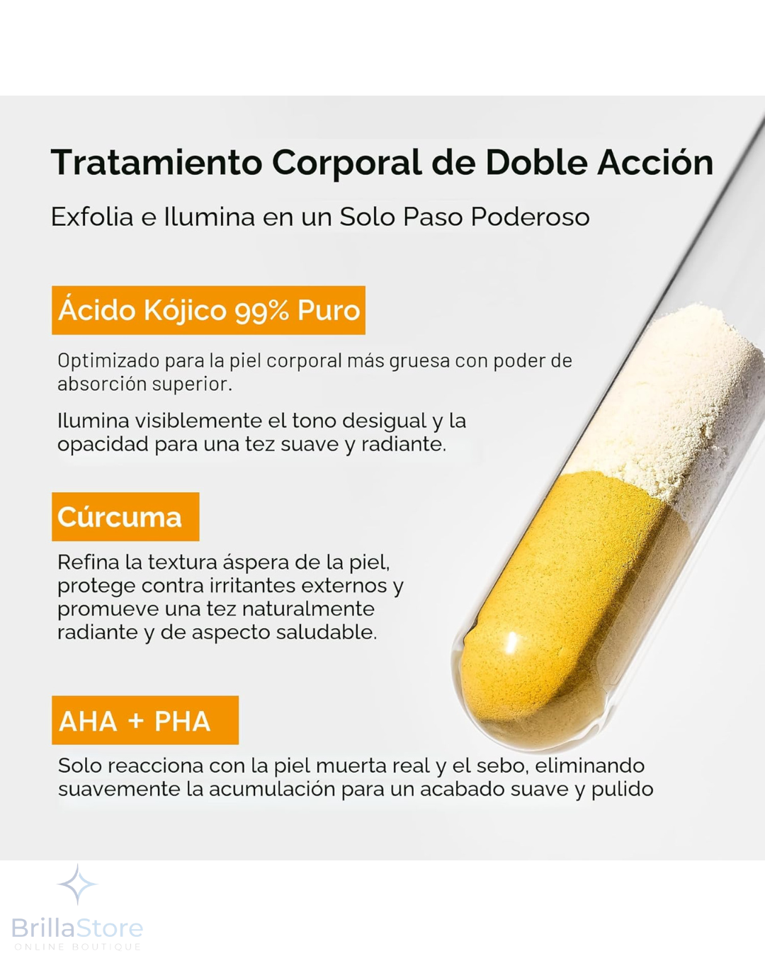 Dr. Melaxin Peel Shot Exfoliante Corporal Kojic + Turmeric